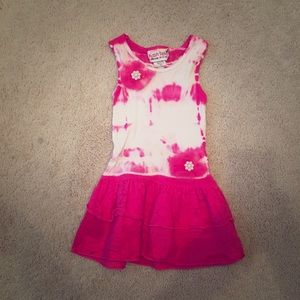 Cute Kash ten pink tie dye dress 3t
